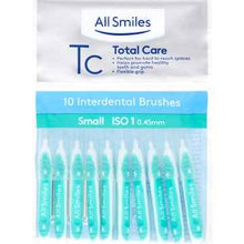 All Smiles Total Care Interdental Floss Brush Small 10 pack