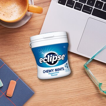 Eclipse Peppermint Chewy Mints Bottle 93g