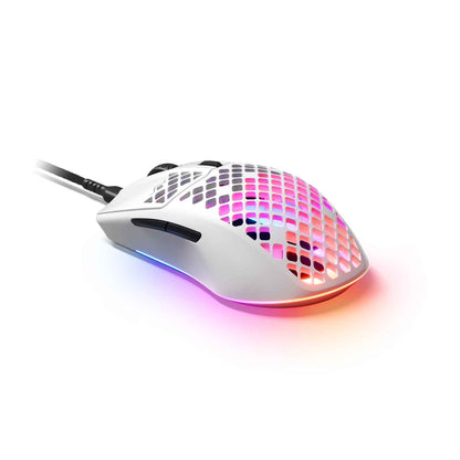 SteelSeries Aerox 3 Wired Gaming Mouse Snow