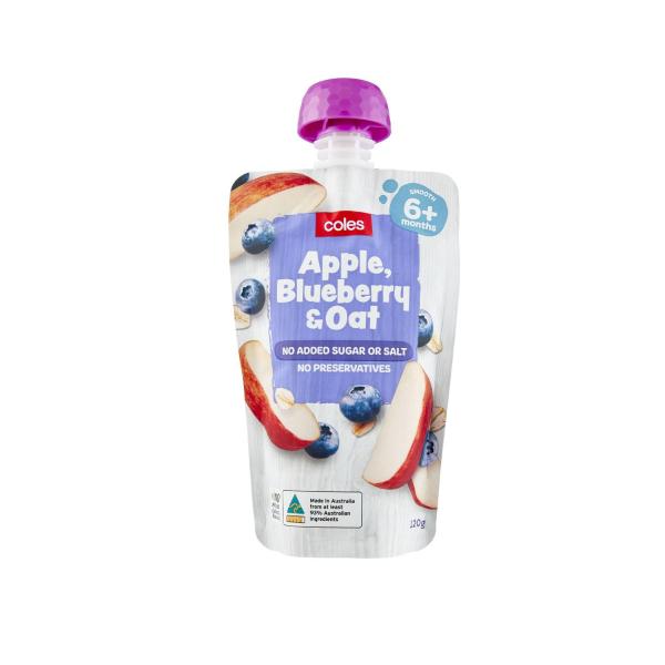 Apple And Blueberry Oats 6+ Months