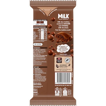 Nestle Aero Milk Chocolate Block 118g