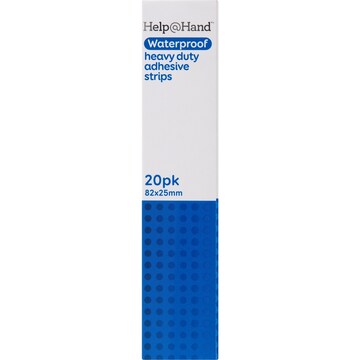 Help@Hand Waterproof Heavy Duty Adhesive Strips 20 pack