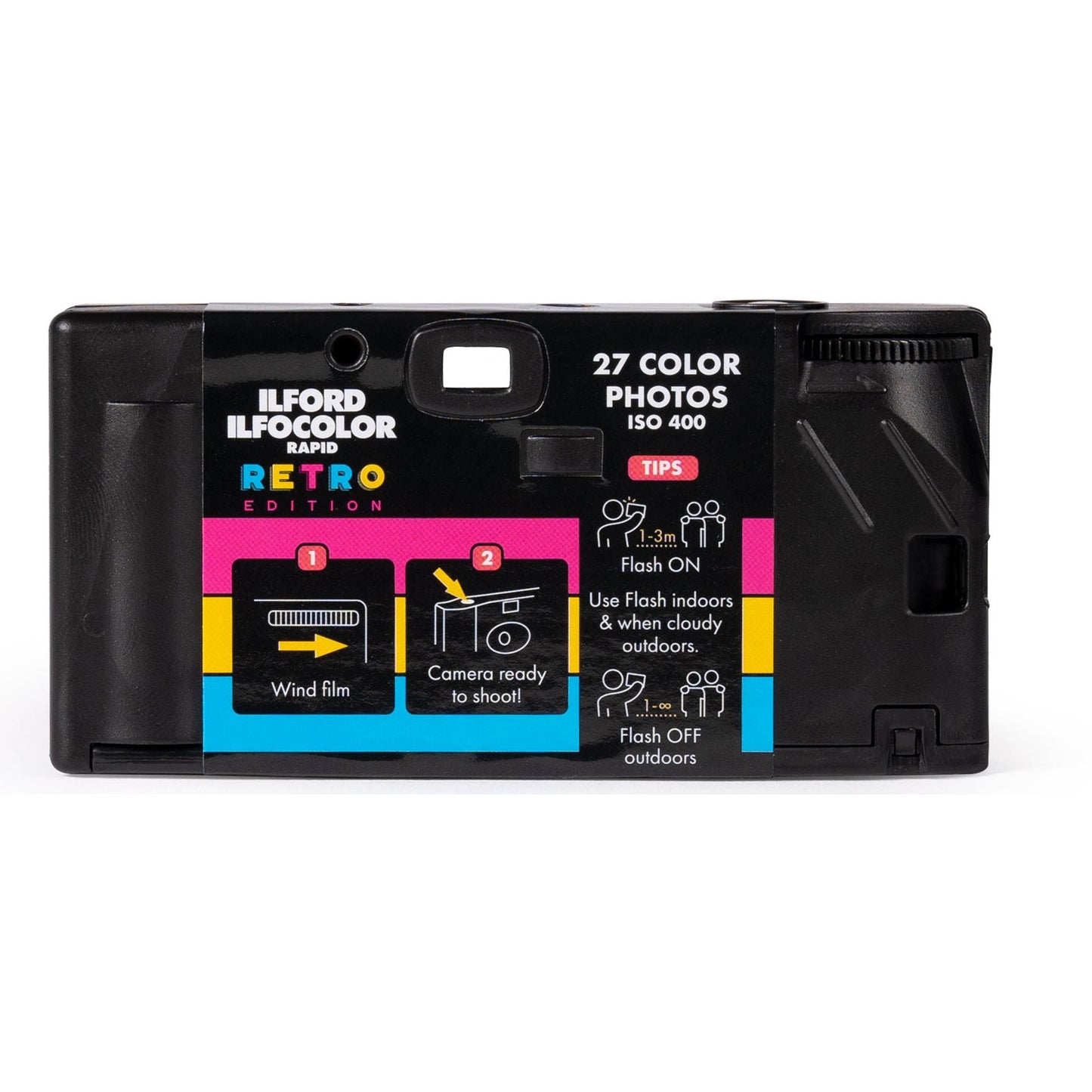Ilford Ilfcolour Retro Single Use Film Camera (27 Exposures)