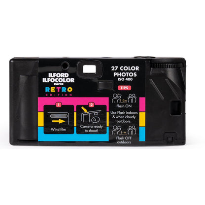 Ilford Ilfcolour Retro Single Use Film Camera (27 Exposures)