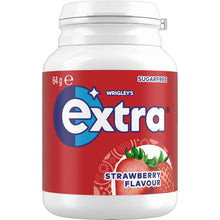 Extra Strawberry Sugar Free Chewing Gum Bottle 64g