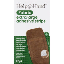Help@Hand Fabric Extra Large Adhesive Strips 20 pack
