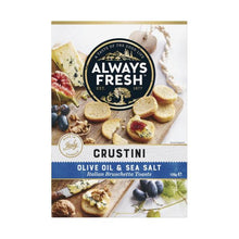 Olive Oil & Sea Salt Crustini Bruschetta Toasts