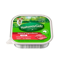 NATURE'S GIFT ADULT ALL BREEDS WET DOG FOOD LOAF PRIME BEEF IN GRAVY 100GRAM