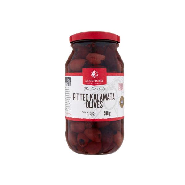 SANDHURST OLIVES KALAMATA PITTED