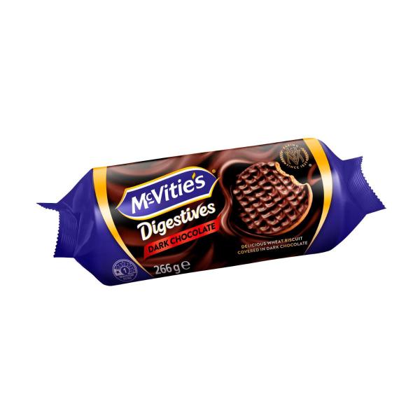 MCVITIES DIGESTIVES:DARK CHOCOLATE:.:266 GRAM