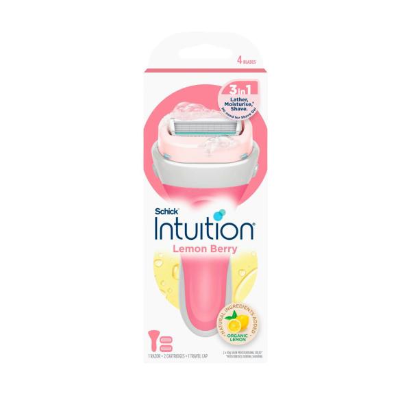 SCHICK INTUITION RAZOR KIT LEMON BERRY 1EACH