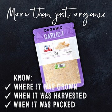 McCormick Organic Garlic Powder 17g