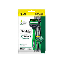 SCHICK XTREME 3 DISPOSABLE RAZORS SENSITIVE 14 PACK