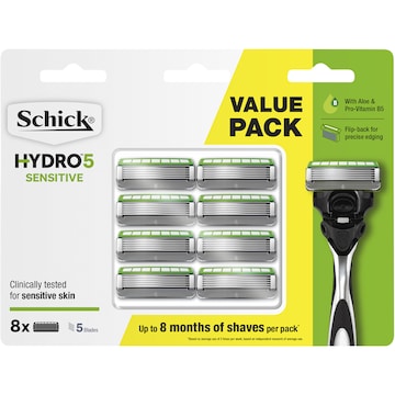 Schick Hydro 5 Sensitive Blades 8 pack