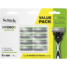 Schick Hydro 5 Sensitive Blades 8 pack