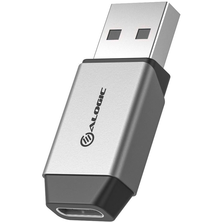 ALOGIC Ultra Mini USB-A to USB-C Adapter (Space Grey)