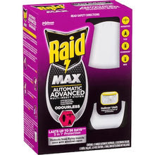 Raid Max Pest Advanced Multi-Insect Automatic Repellent System 185g
