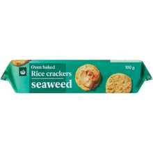 Woolworths Rice Cracker Seaweed 100g