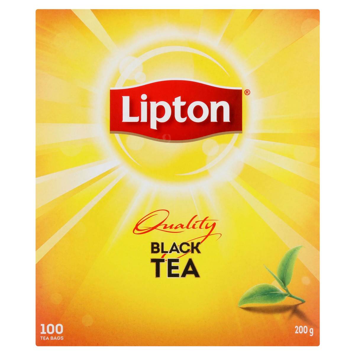 Lipton Quality Black Tea Bags 100 Pack