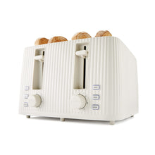 4 Slice Toaster Linear - Off White