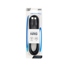 NRG 2M USB-C TO USB-C CABLE BLACK