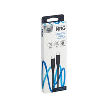 NRG 2M USB-C TO C - BLACK BRAIDED