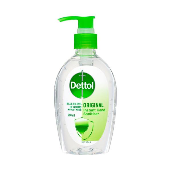 DETTOL HAND SANITISER ORIGINAL 200ML