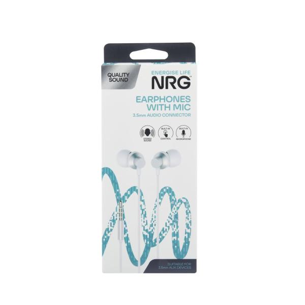 Wired Earphones With Mic 3.5Mm Audio