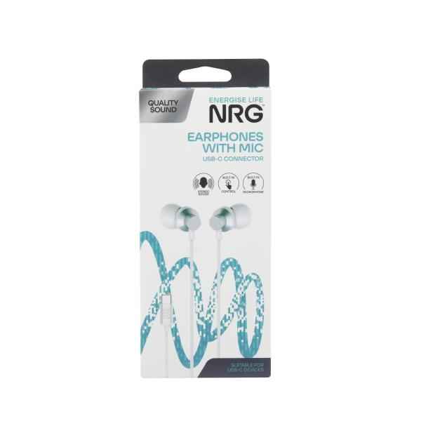 Wired Earphones With Mic USB-C