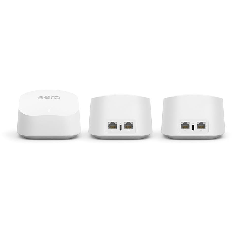 eero 6+ Mesh Dual Band Wi-Fi 6 Router (3 Pack)