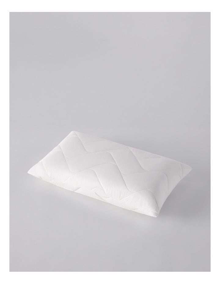 Sleep Cool Wool + Cotton Pillow Protector in White