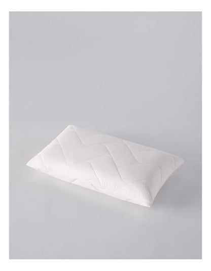 Sleep Cool Wool + Cotton Pillow Protector in White