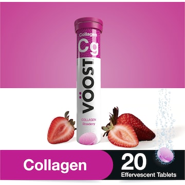 VOOST Effervescent Collagen Tablets 20 pack