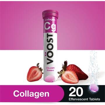VOOST Effervescent Collagen Tablets 20 pack