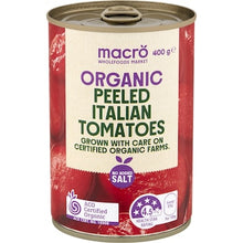 Macro Organic Peeled Italian Tomatoes 400g