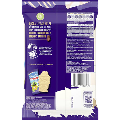 Cadbury Dream Freddo White Chocolate Share Pack 12 Mini Bars 144g