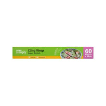 COLES SIMPLY CLING WRAP 60 METRE
