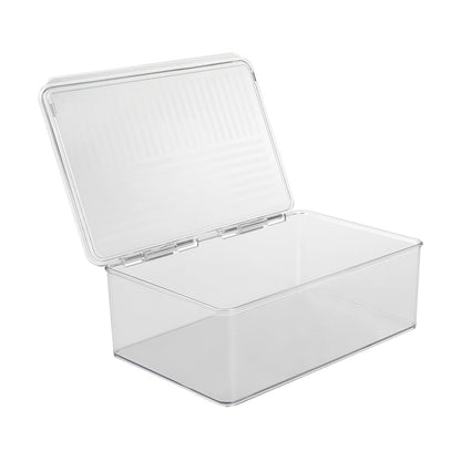 Clear Short Container with Lid
