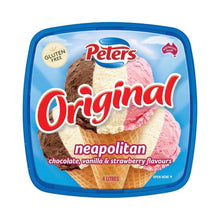 PETERS ORIGINAL NEAPOLITAN ICE CREAM 4L