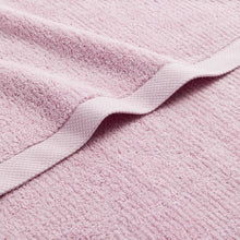 Australian Cotton Ribbed Bath Towel - Piper - Orchid