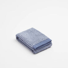 Australian Cotton Ribbed Hand Towel - Piper - Blue Marle