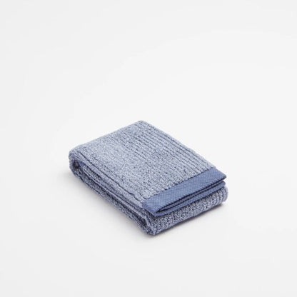 Australian Cotton Ribbed Hand Towel - Piper - Blue Marle