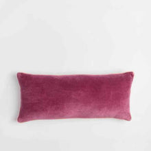 Ezra Velvet Breakfast Cushion - Berry
