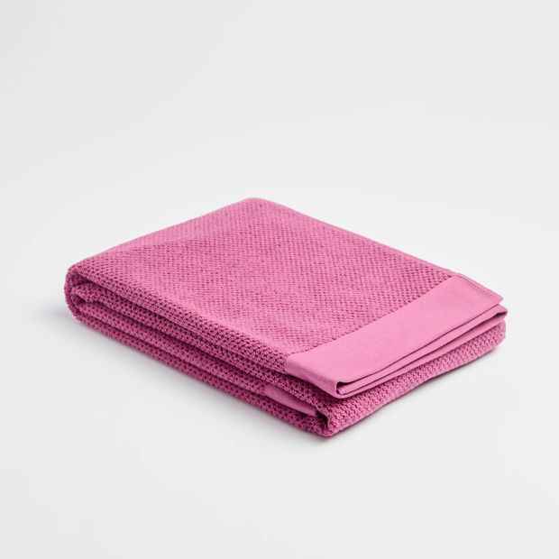 Milo Australian Cotton 7 Piece Towel Set - Red Violet