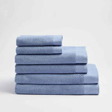 Milo Australian Cotton 6 Piece Towel Set - Stonewash