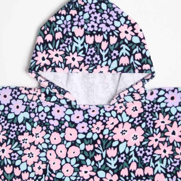 Kids Daisy Hooded Beach Towel