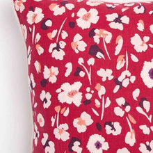 Ivy Leopard Floral Print Cushion