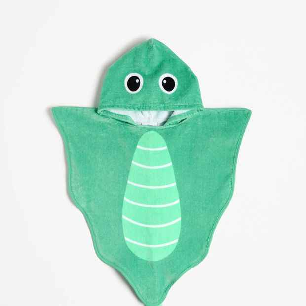 Australian Cotton Kids Hooded Towel - Dinosaur