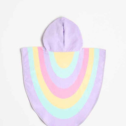 Kids Hooded Towel - Rainbow