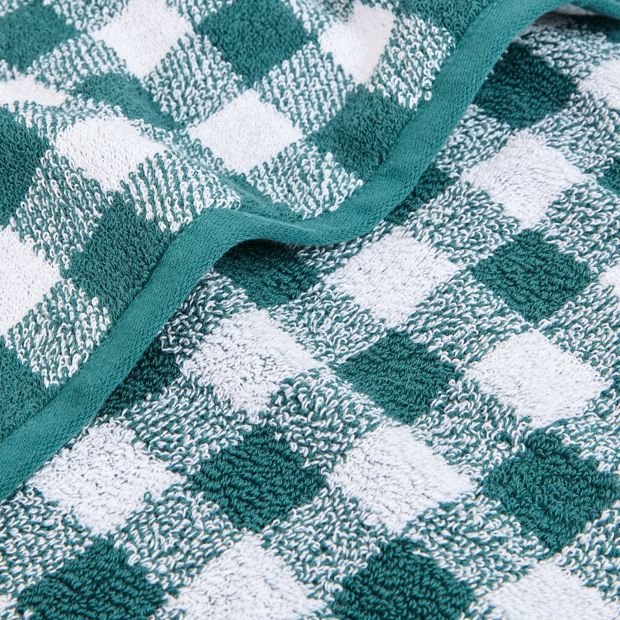Georgie Aus Cotton Gingham Bath Towel